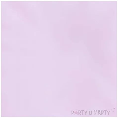 talerzyki plastikowe falbanka pastelowe fioletowy jasny partydeco 22 cm 4 szt