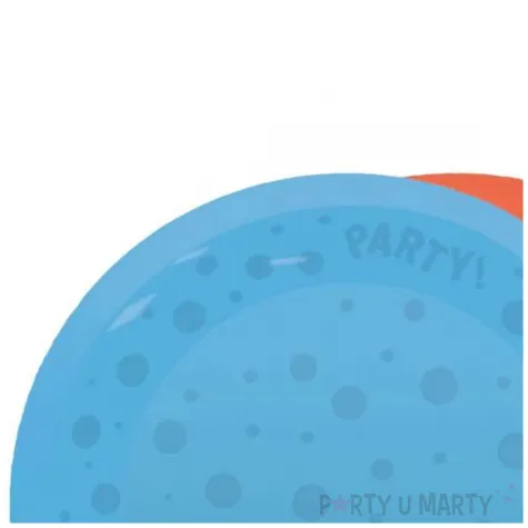 talerzyki plastikowe party procos 21 cm 4 szt