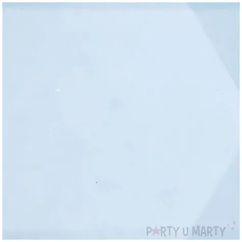 talerzyki vert decor heksagonalne niebieski amscan 20 8 cm 6 szt