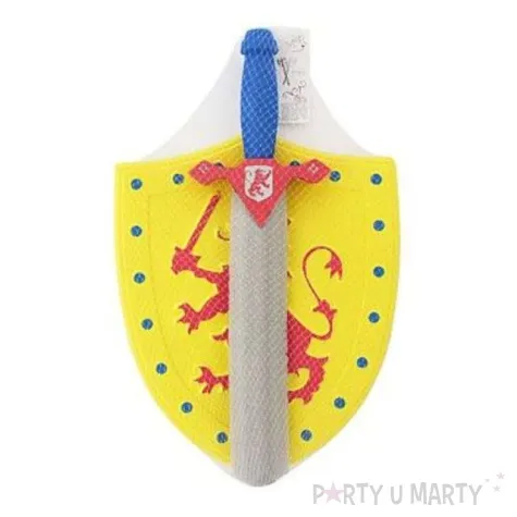 tarcza i miecz z pianki