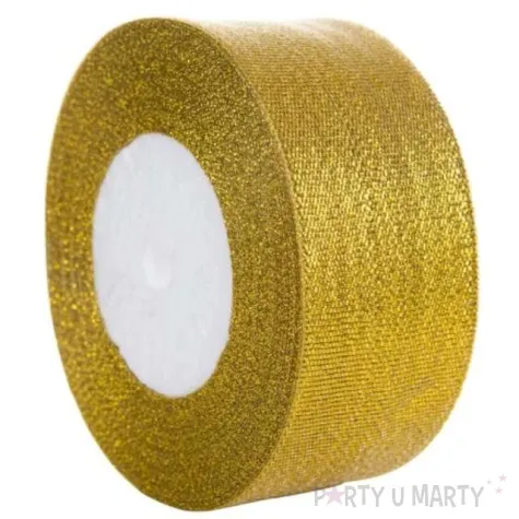 tasiemka brokatowa classic zloty brewis 38mm 22m