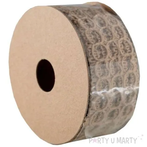 tasiemka jutowa brazowa santex 35 mm 3 m