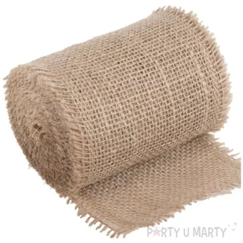 tasiemka jutowa classic brazowa czakos 10 x 900 cm