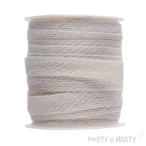 tasiemka natural bezowa santex 10 mm 5 m