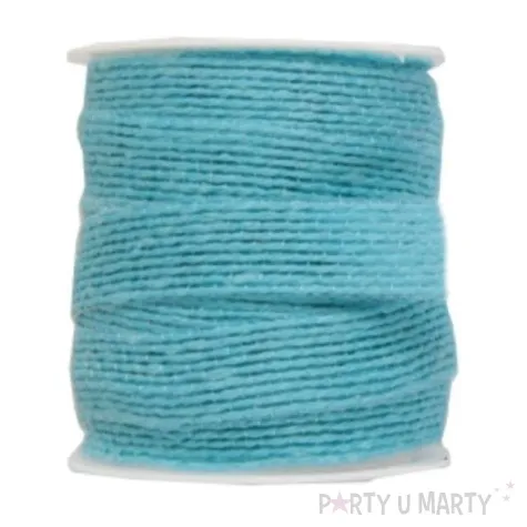 tasiemka natural blekitna santex 10 mm 5 m