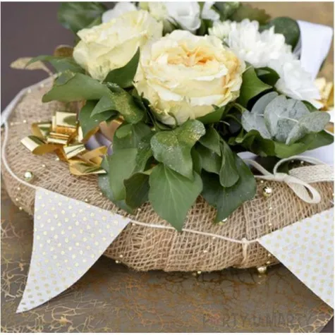 tasiemka natural ecru santex 10 mm 5 m