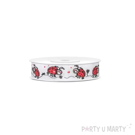 tasiemka rypsowa biedronka 15mm 10m