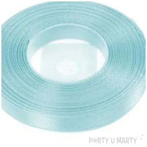 tasiemka satynowa blekitny 6 mm 25 m 1 szt
