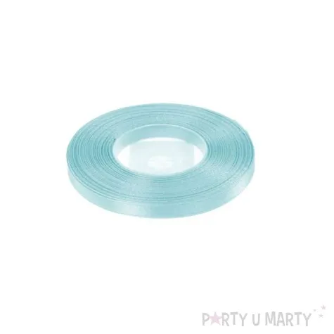 tasiemka satynowa blekitny 6 mm 25 m 1 szt