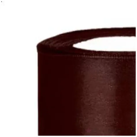 tasiemka satynowa brazowa 50 mm 25 m