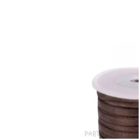 tasiemka satynowa brazowy 3 mm 90 m 1 szt