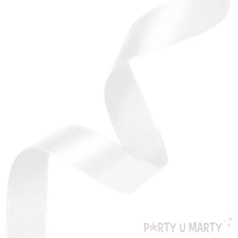tasiemka satynowa classic bialy partypal 50 mm 23 m