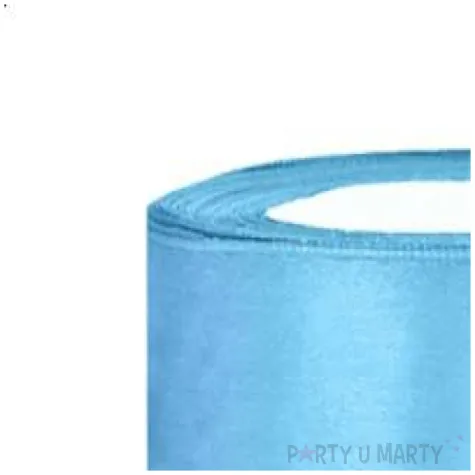 tasiemka satynowa classic blekitny partydeco 38 mm 25 m