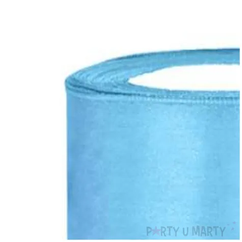 tasiemka satynowa classic blekitny partydeco 50 mm 25 m