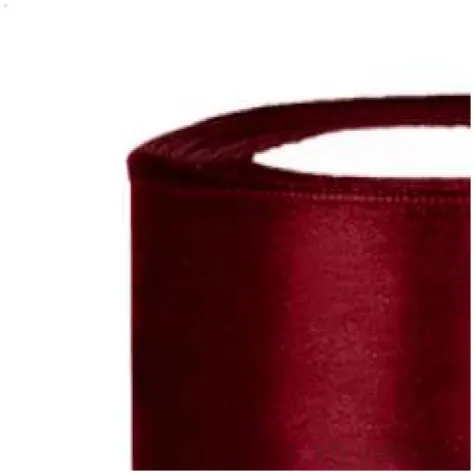 tasiemka satynowa classic bordowy partydeco 50 mm 25 m