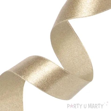tasiemka satynowa classic brazowy jasny partypal 25 mm 23 m
