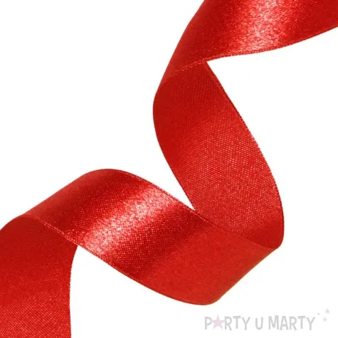 tasiemka satynowa classic czerwony partypal 50 mm 23 m