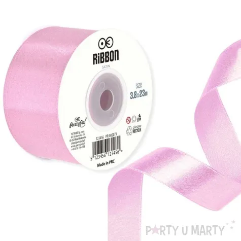 tasiemka satynowa classic fioletowy jasny partypal 38 mm 23 m