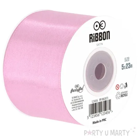 tasiemka satynowa classic fioletowy jasny partypal 50 mm 23 m