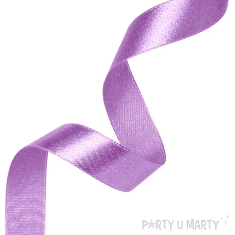 tasiemka satynowa classic fioletowy partypal 25 mm 23 m