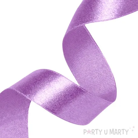 tasiemka satynowa classic fioletowy partypal 25 mm 23 m