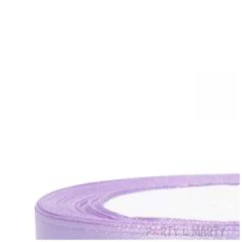 tasiemka satynowa classic liliowa jasna partydeco 6 mm 25 m