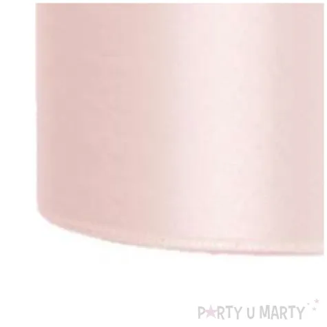 tasiemka satynowa classic lososiowa jasna partydeco 25 mm 25 m