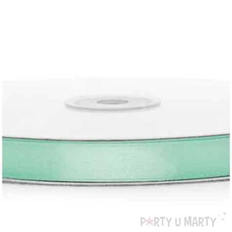 tasiemka satynowa classic mietowa 12mm 100m