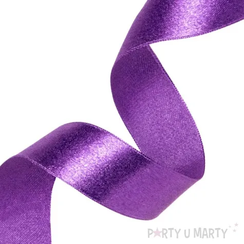 tasiemka satynowa classic purpurowy partypal 50 mm 23 m