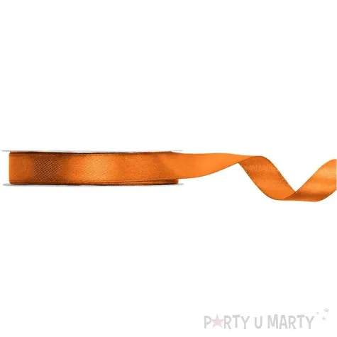 tasiemka satynowa classic rdzawy partydeco 12 mm 25 m