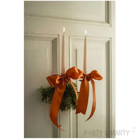 tasiemka satynowa classic rdzawy partydeco 38 mm 25 m