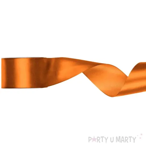 tasiemka satynowa classic rdzawy partydeco 50 mm 25 m