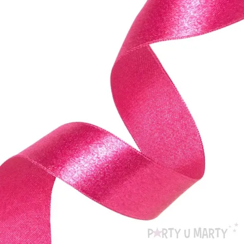 tasiemka satynowa classic rozowy ciemny partypal 50 mm 23 m