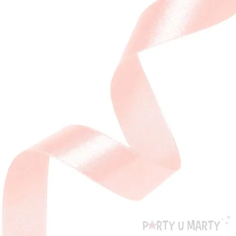 tasiemka satynowa classic rozowy jasny partypal 38 mm 23 m