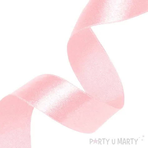 tasiemka satynowa classic rozowy jasny partypal 50 mm 23 m