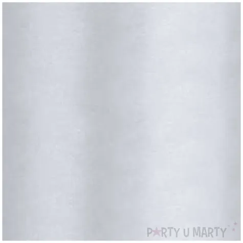 tasiemka satynowa classic srebrna partydeco 50 mm 25 m