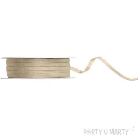 tasiemka satynowa classic wstazka dekoracja na wesele komunie urodziny zloty 3 cm 50 m