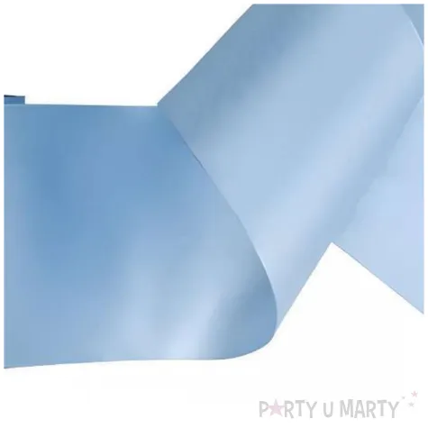 tasiemka satynowa classic wstazka dekoracja na wesele urodziny niebieski 10 cm 25 m