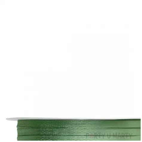 tasiemka satynowa classic wstazka dekoracja na wesele urodziny szalwiowy zielony 3 mm 50 m
