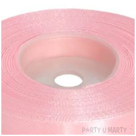 tasiemka satynowa j rozowy 9 mm 25 m 1 szt