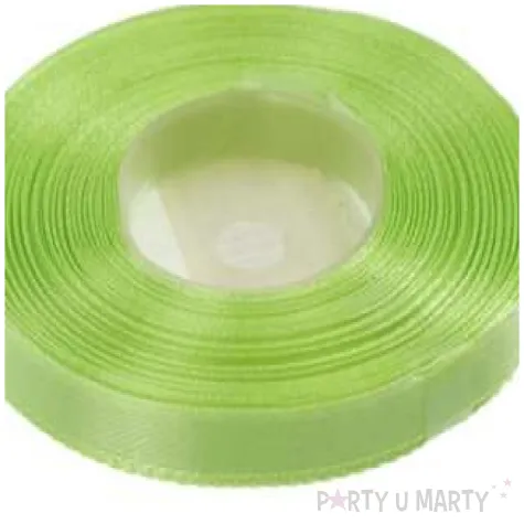 tasiemka satynowa j zielony 9 mm 25 m 1 szt