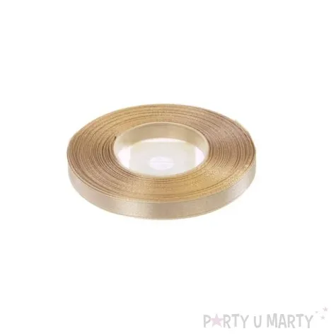 tasiemka satynowa j zloty 9 mm 25 m 1 szt