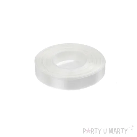 tasiemka satynowa kremowy 9 mm 25 m 1 szt