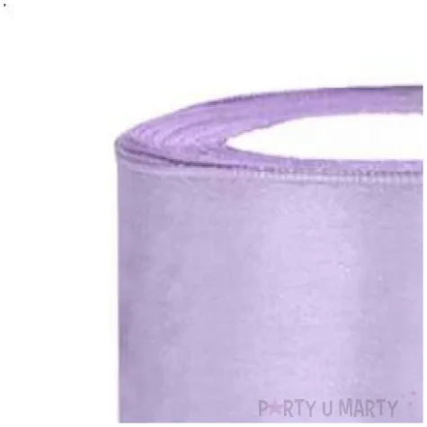 tasiemka satynowa liliowa jasna 50 mm 25 m