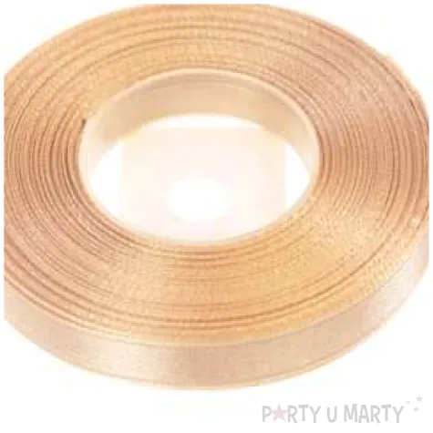 tasiemka satynowa losos 6 mm 25 m 1 szt