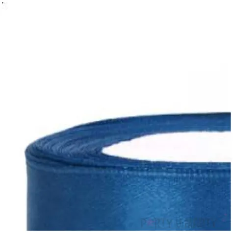 tasiemka satynowa niebieska 12 mm 25 m