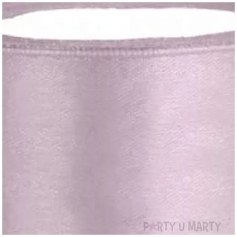 tasiemka satynowa rozowa pudrowa ciema 25 mm 25 m