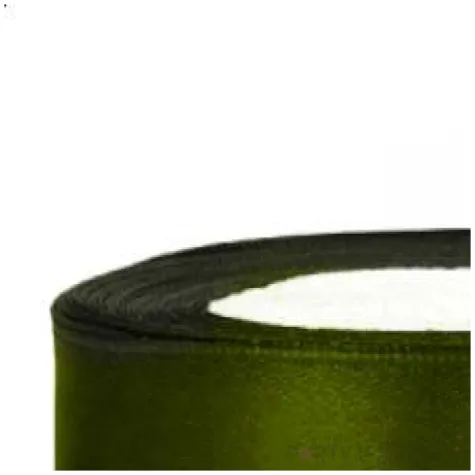 tasiemka satynowa zielona 12 mm 25 m