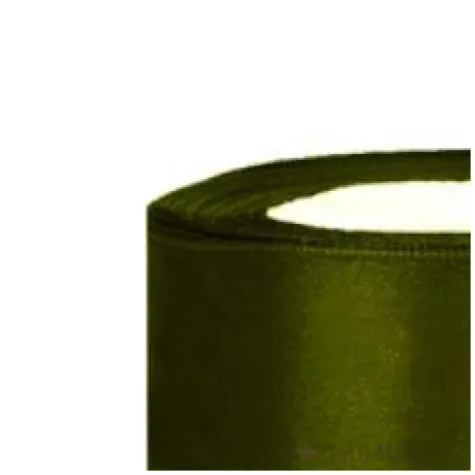 tasiemka satynowa zielona 38 mm 25 m