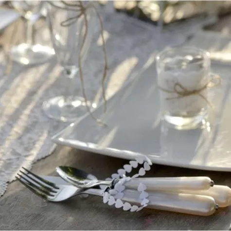 tasiemka serca biala santex 10 mm 5 m